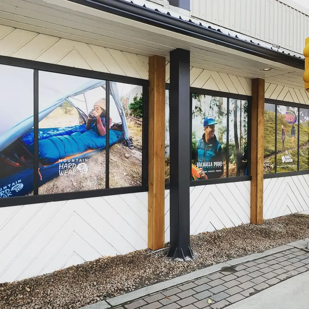 Promotional window display